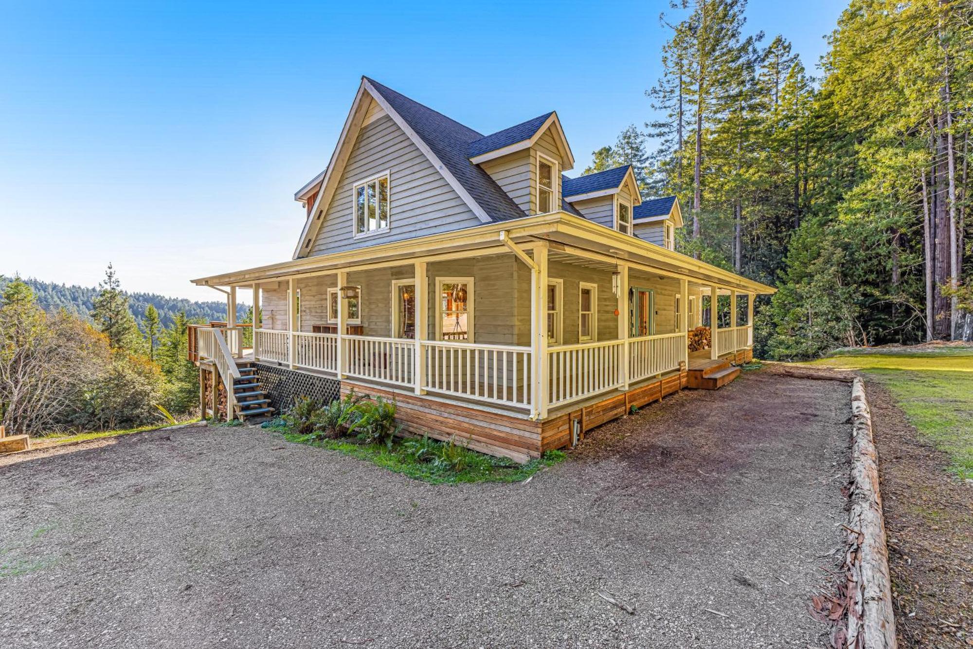 Mendocino Redwood Retreat - Vista Home Albion Buitenkant foto