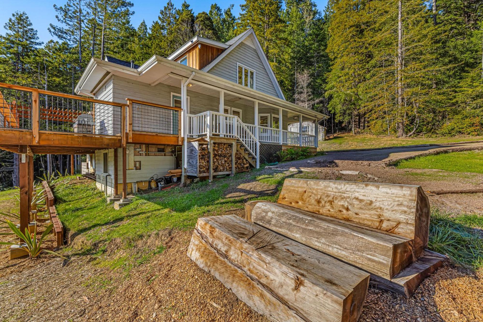 Mendocino Redwood Retreat - Vista Home Albion Buitenkant foto