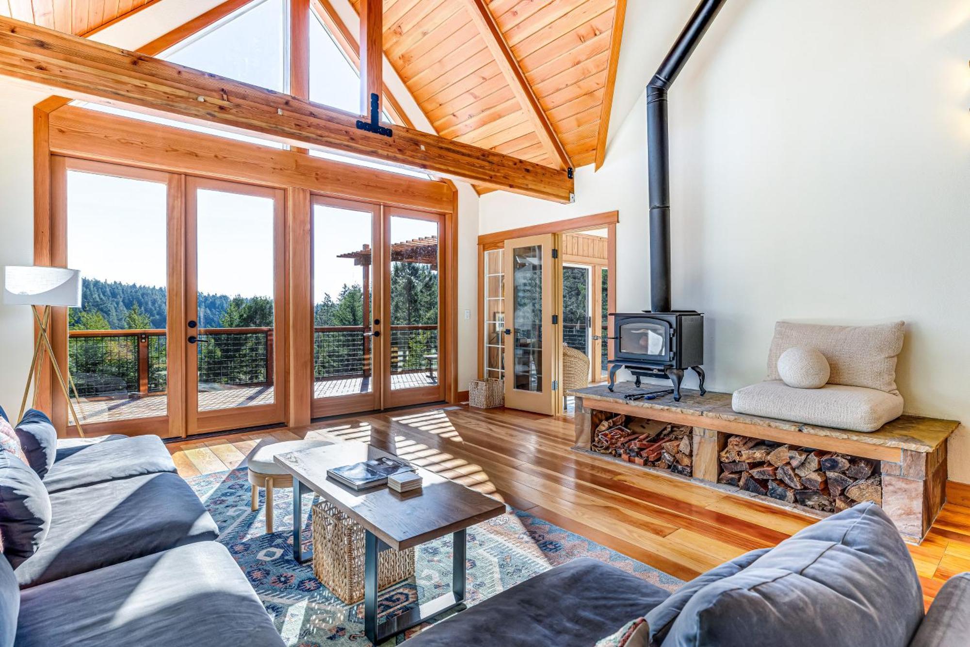 Mendocino Redwood Retreat - Vista Home Albion Buitenkant foto